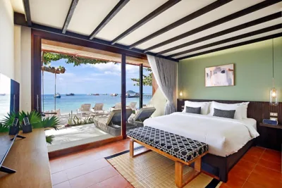 Beachfront Deluxe with Terrace — Lücke Boutique Hotel - Adults only